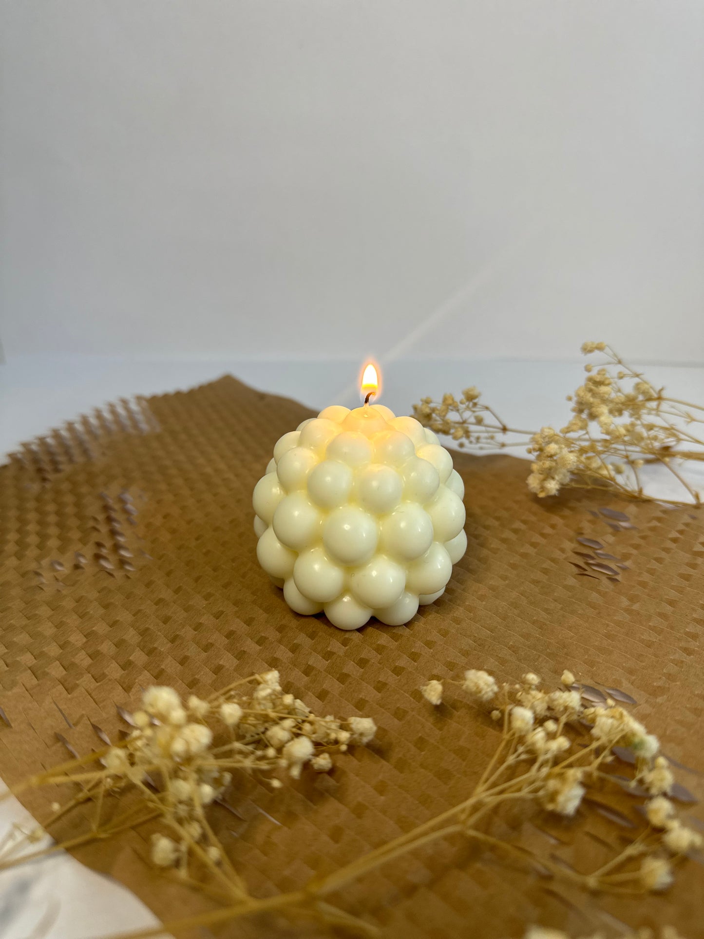 Bubble Ball Candle