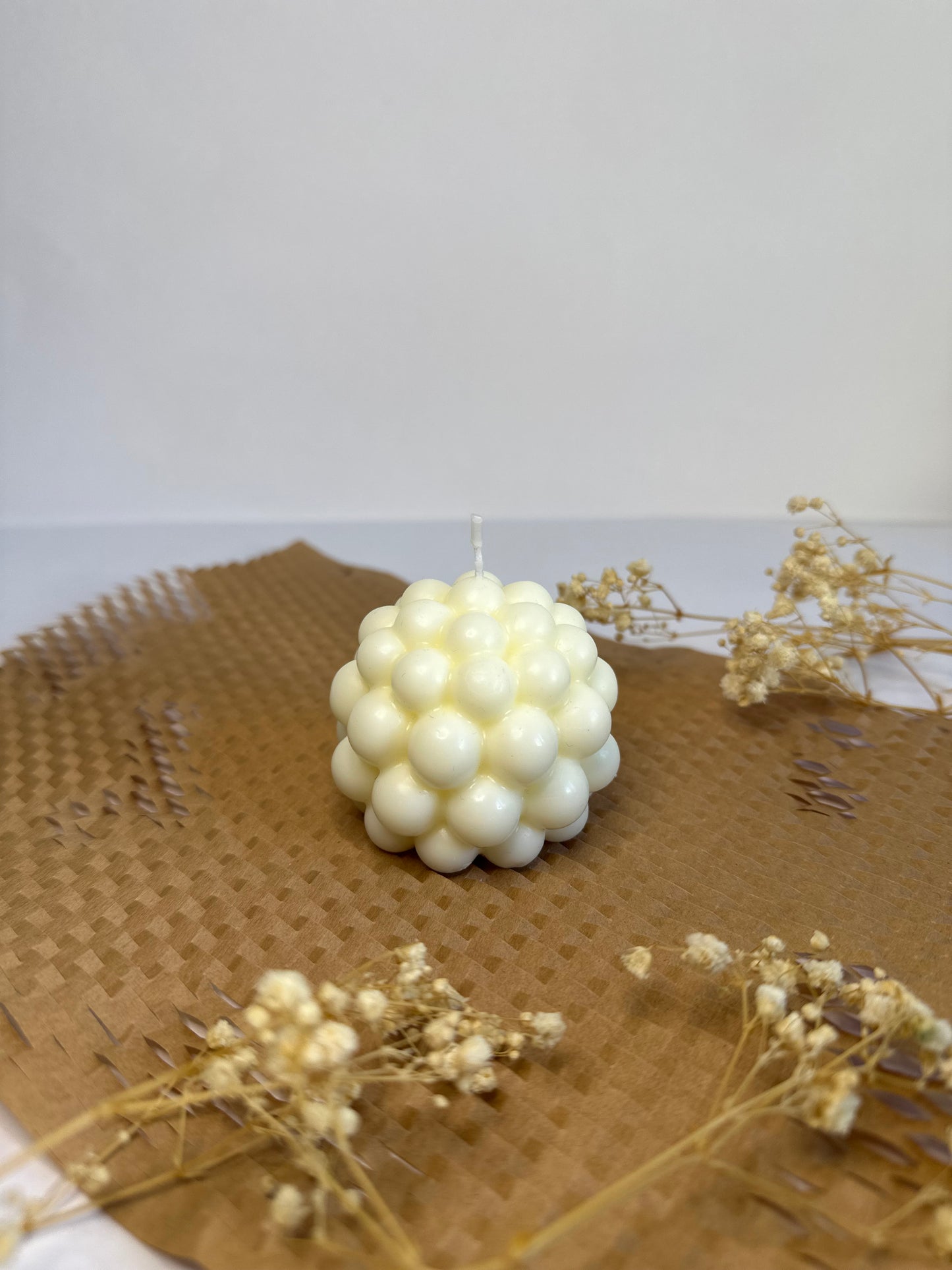 Bubble Ball Candle